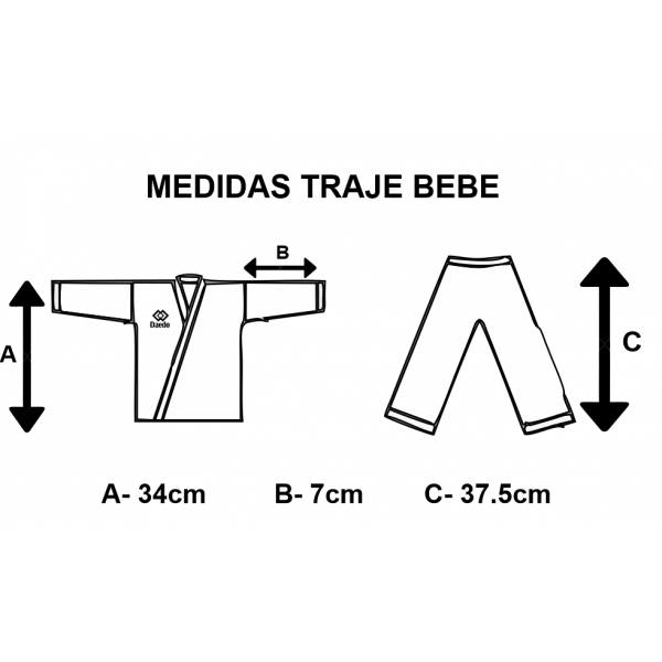 Dobok ITF Bebé